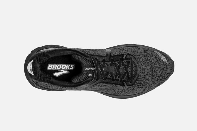 Adrenaline GTS brooks black grey ebony mens running shoe 