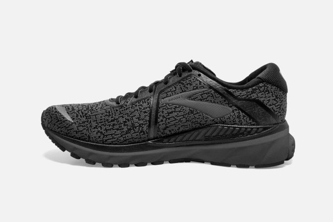 Adrenaline GTS brooks black grey ebony mens running shoe