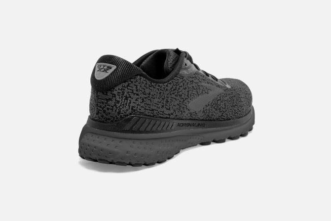 Adrenaline GTS brooks black grey ebony mens running shoe