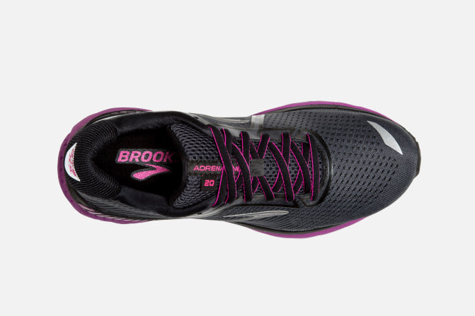 Adrenaline GTS brooks ebony black hollyhock ladies running shoe