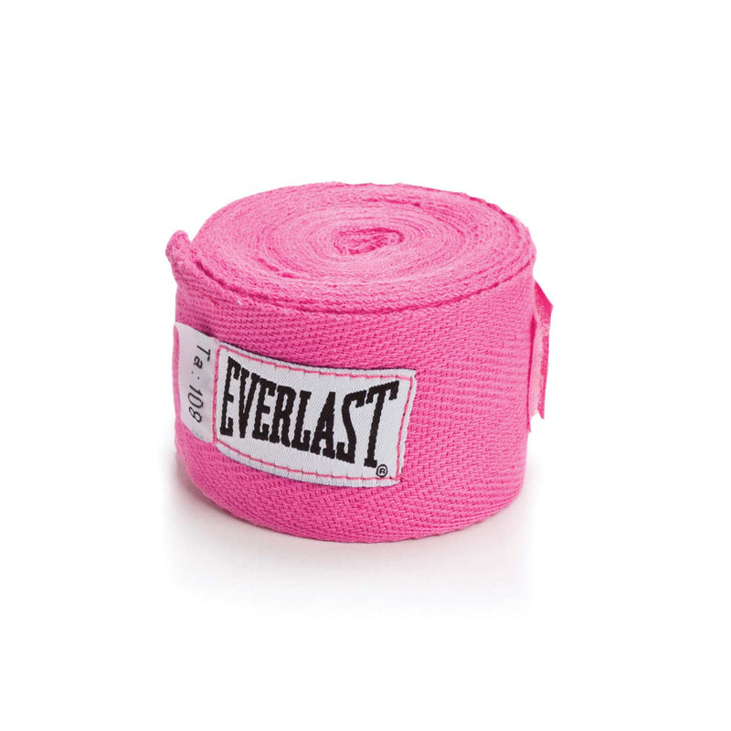 108 hand wraps pink everlast velcro boxing