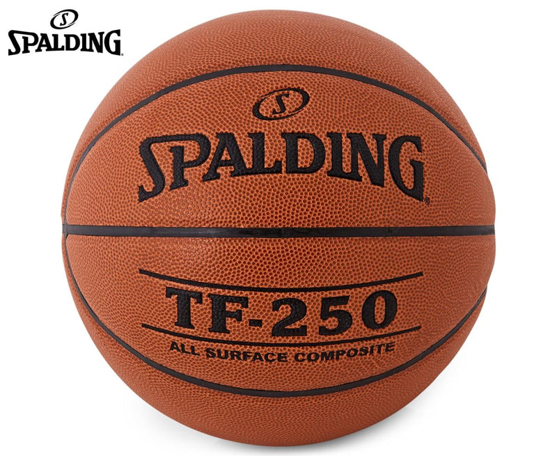 SPALDING REACT TF 250 BASKETBALL OFFICIAL GAME BALL INDOOR OUTDOOR ORGANGE SPALDING SIZE 7