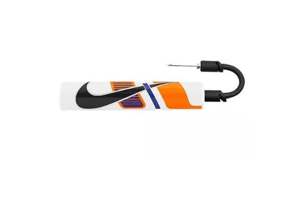 nike essential ball pump white lapis black orange tick basketball sport accessories