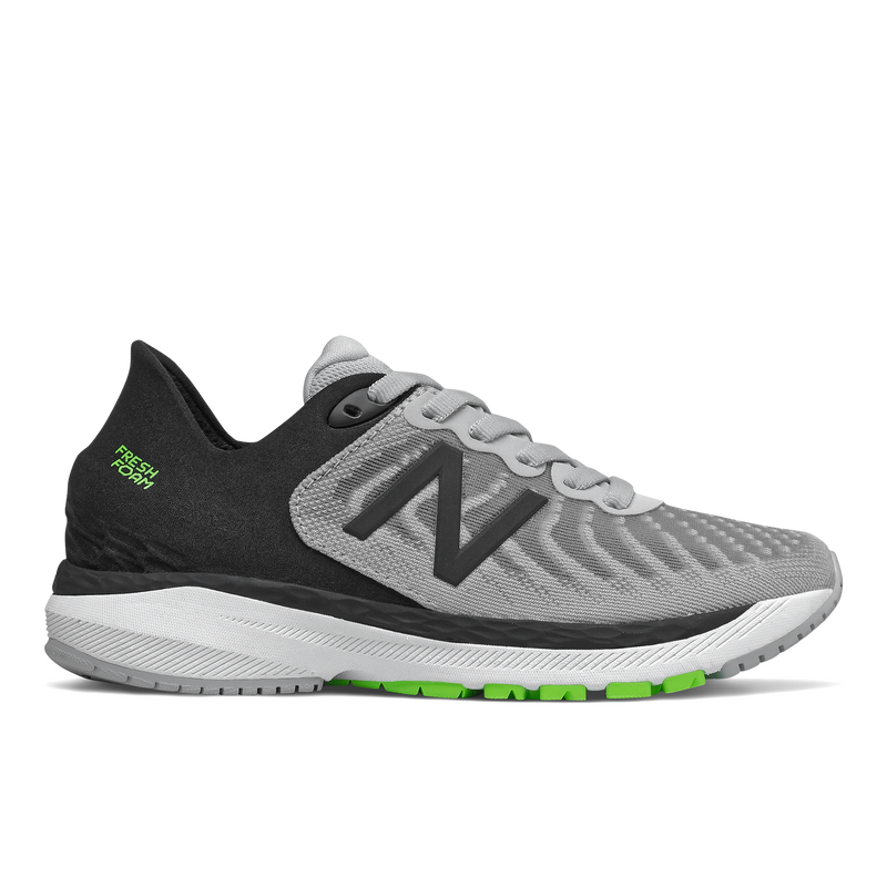 860 V11 light grey black green fresh foam new balance kids boys running shoe